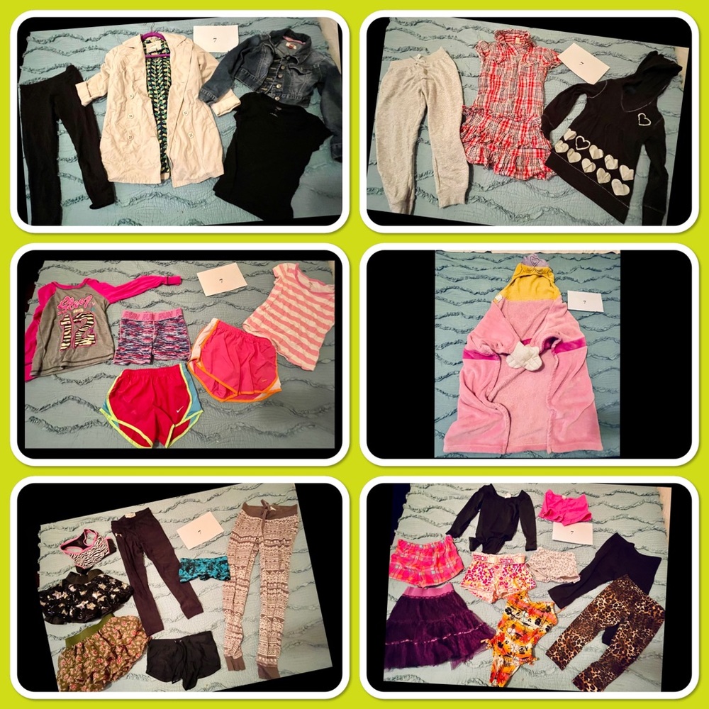 Shirts Jacket Shorts Justice Under Armour Nike 7 8